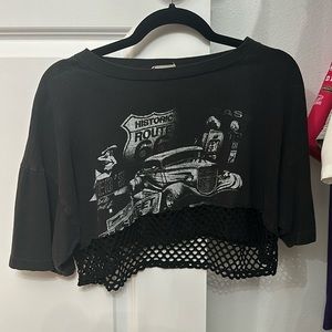Furst of a Kind cropped vintage tee